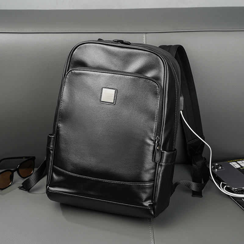 Man's PU Leather Backpack Exec - Leather Backpack Vintage 리뷰 및 가격