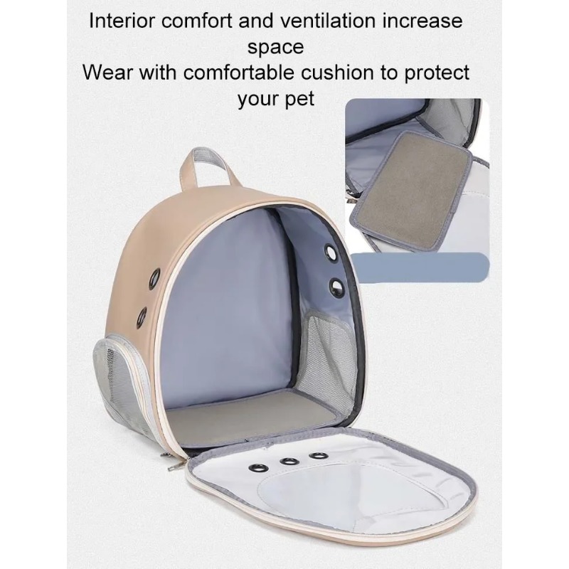 Portable Transparent Pet Backp - Foldable Backpack Small 리뷰 및 가격