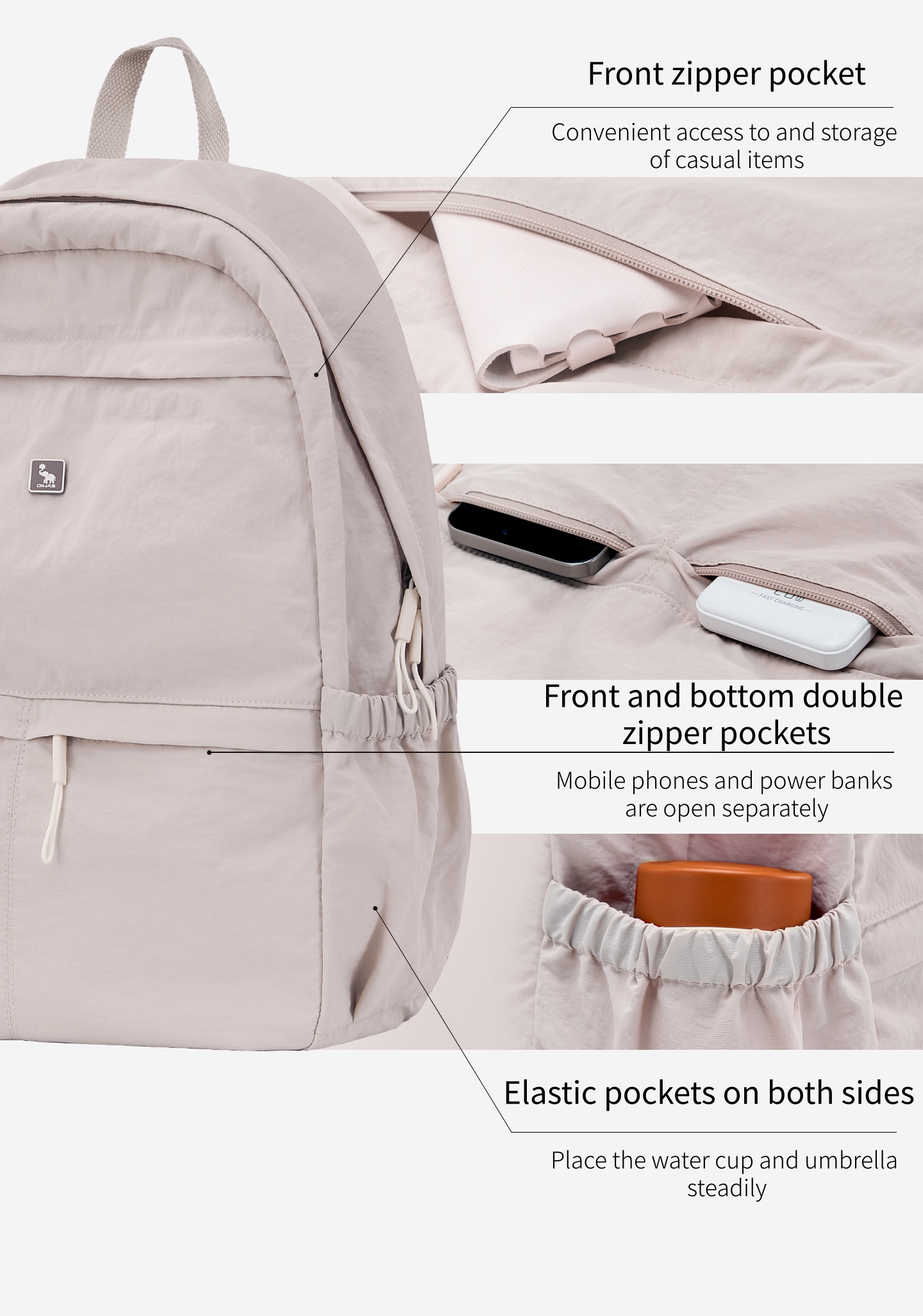 OIWAS Ultra lightweight and st - Canvas Backpack Casual 리뷰 및 가격