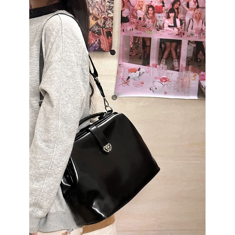 Vintage Black Y2k Mochila Wome - Leather Backpack Vintage 리뷰 및 가격