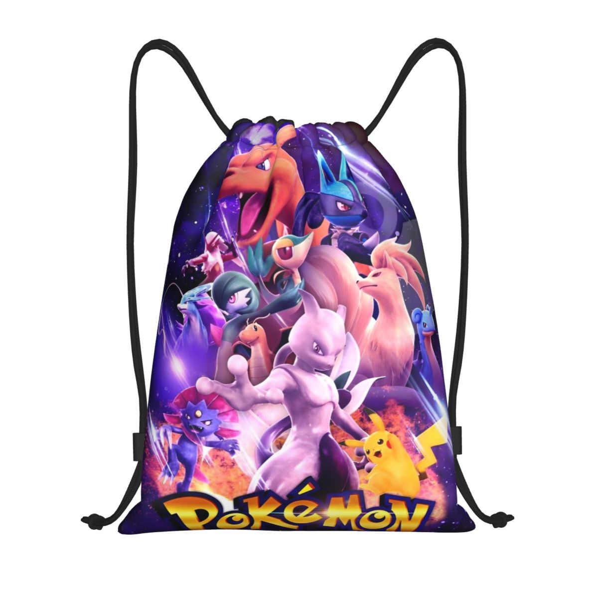 Cute Cartoon Manga Poke-Mon Ba - Drawstring Gym Bag 리뷰 및 가격