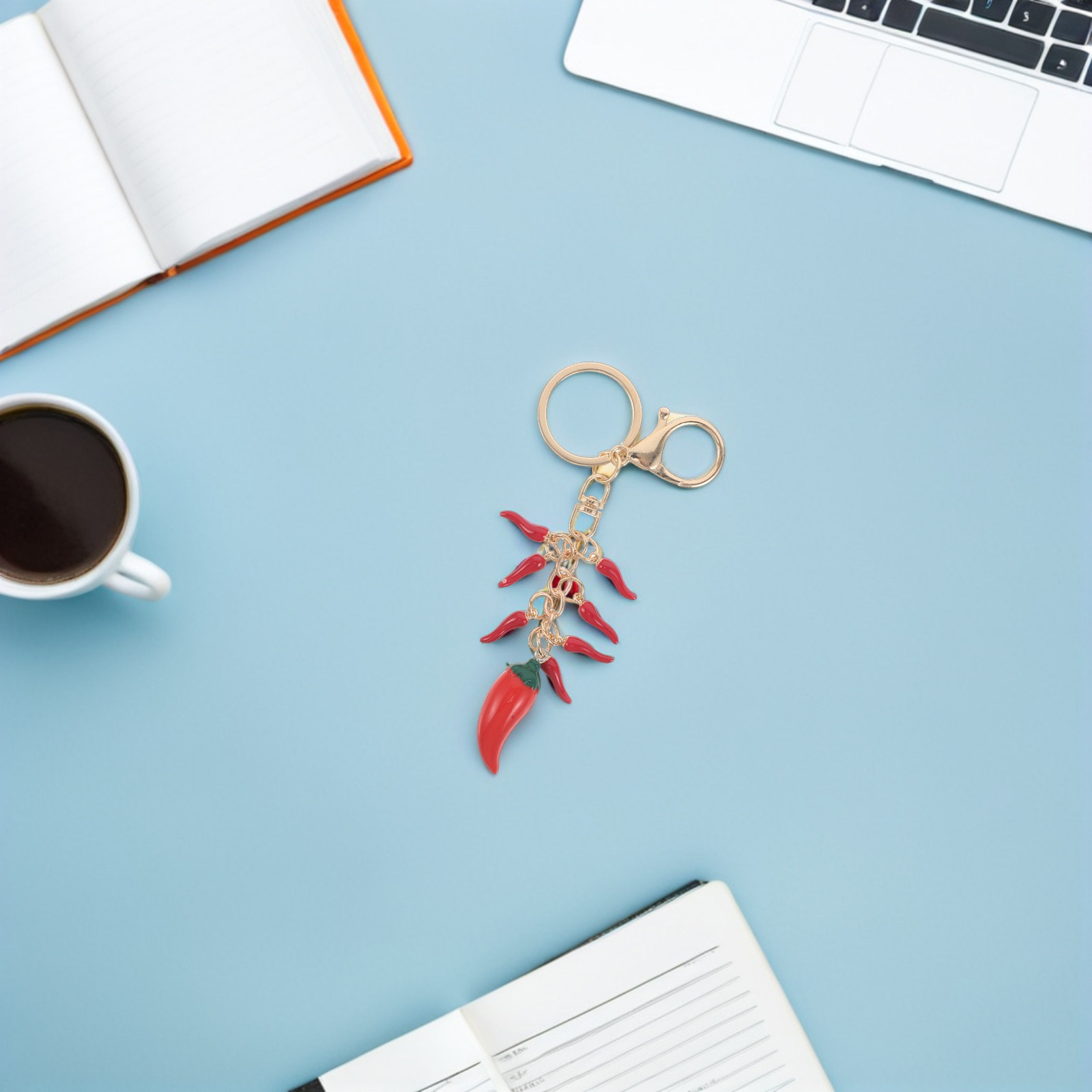 2Pcs Red Chili Pepper Keychain - Mini Backpack Purse 리뷰 및 가격