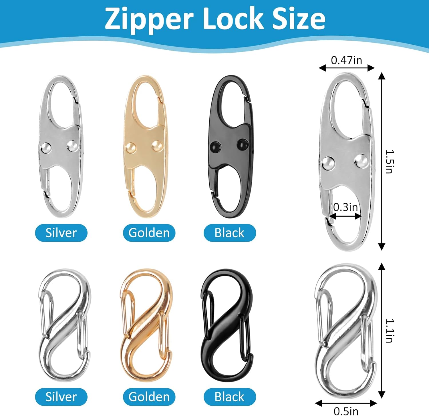 Lock Combo, Total 21PCS Clips  - Backpack Lock Combo 리뷰 및 가격