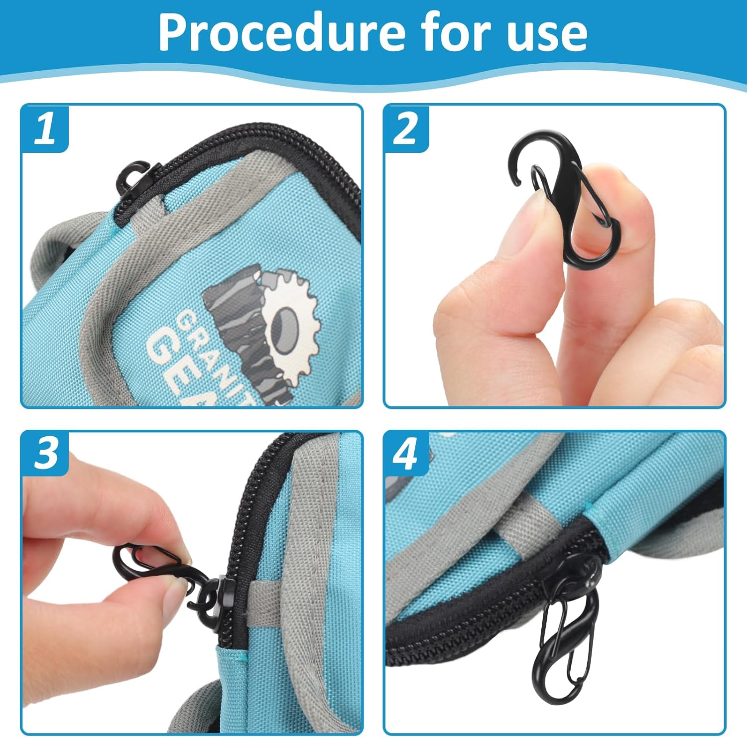 Lock Combo, Total 21PCS Clips  - Backpack Lock Combo 리뷰 및 가격