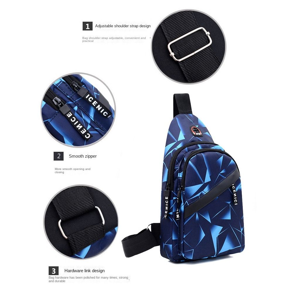 Fashion 2-Layer Chest bag Trav - Sling Backpack Shoulder 리뷰 및 가격