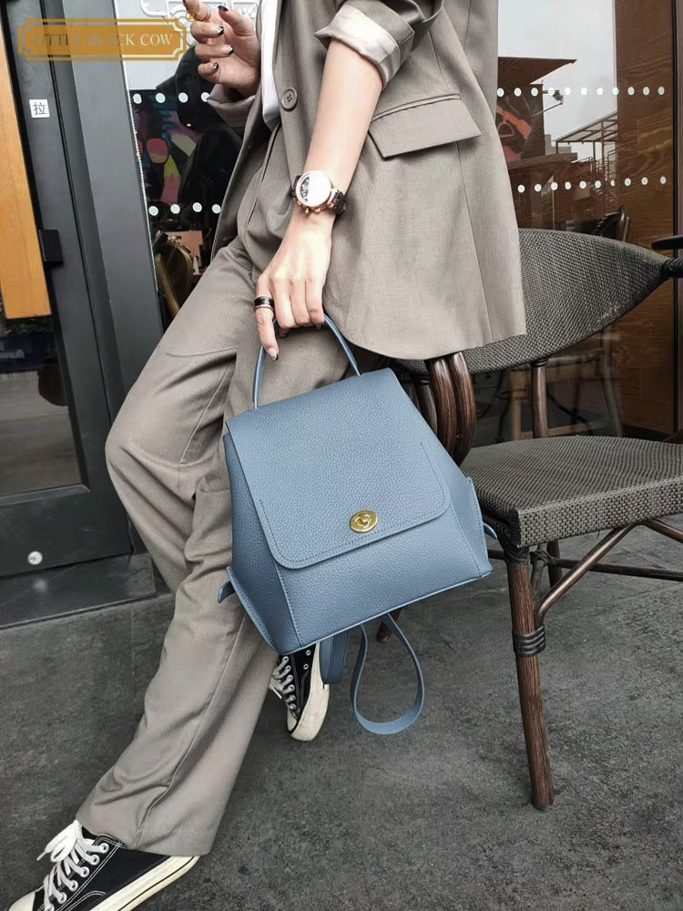 Genuine Leather Backpack Women - Leather Backpack Vintage 리뷰 및 가격
