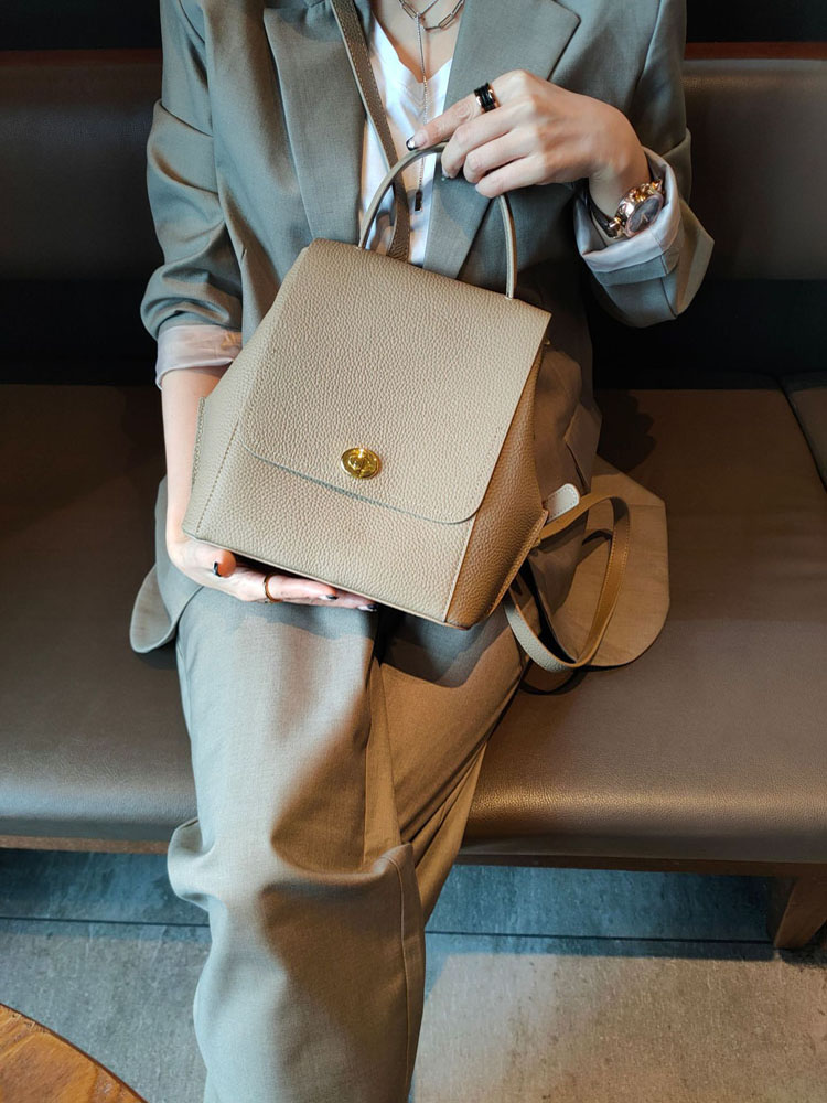 Genuine Leather Backpack Women - Leather Backpack Vintage 리뷰 및 가격