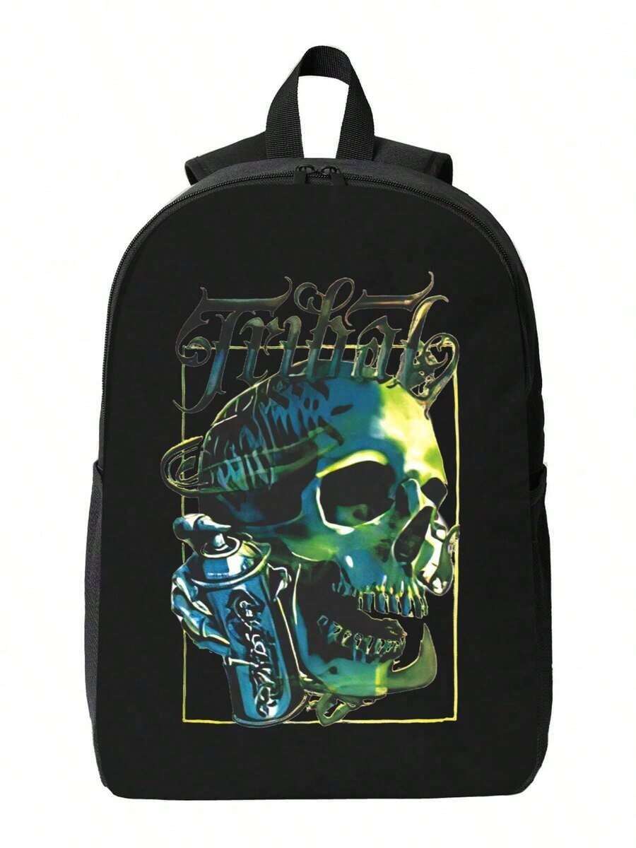Graffiti Skull Waterproof Back - Travel Backpack Anti Theft 리뷰 및 가격