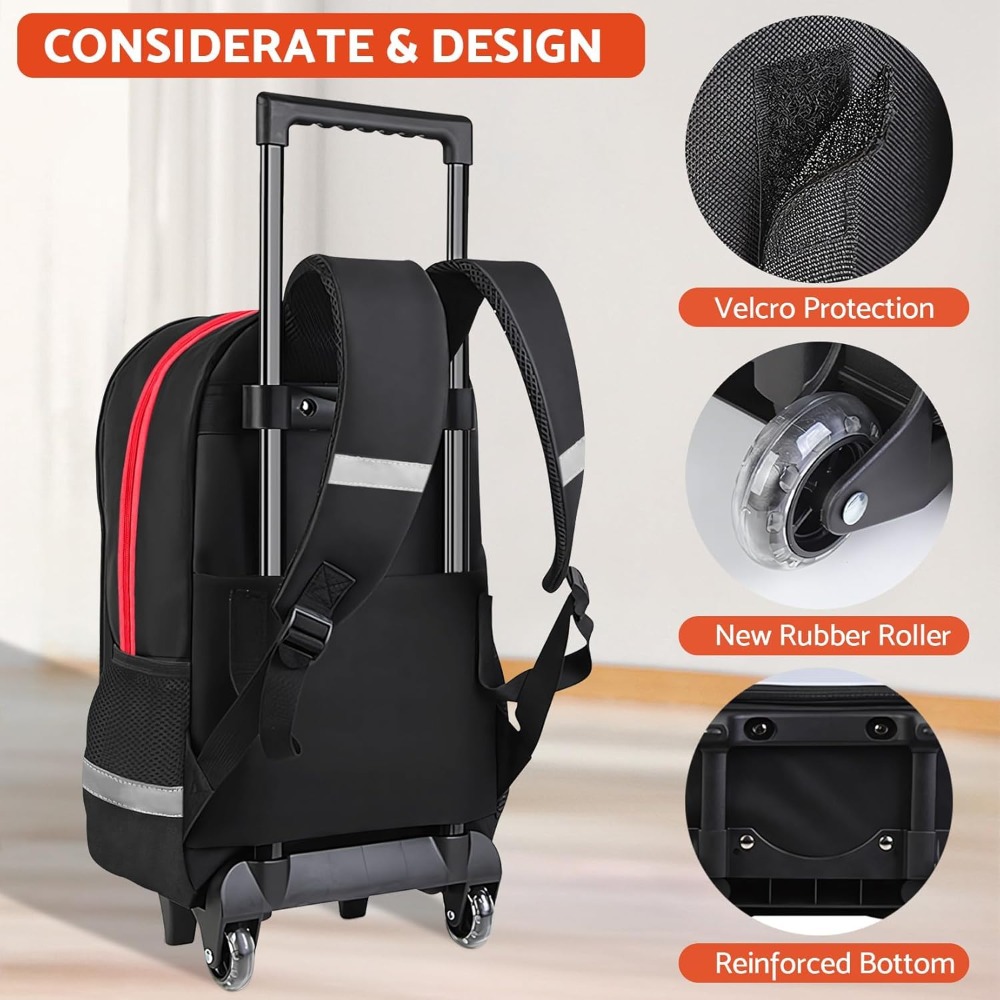 3PCS Kids Rolling Backpack for - School Backpack Teen 리뷰 및 가격