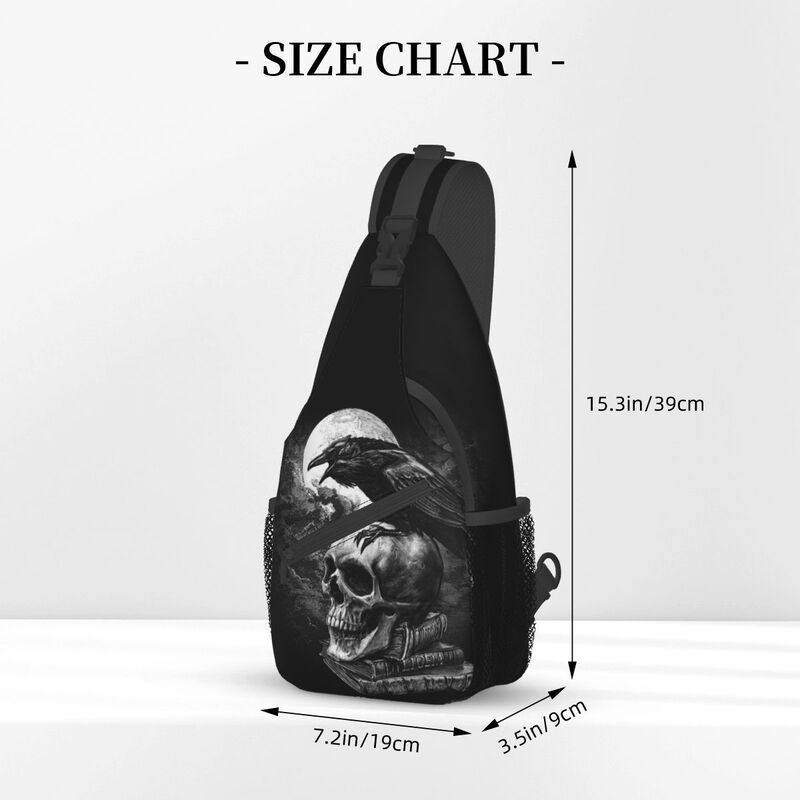 Crow The Skull Sling Crossbody - Sling Backpack Shoulder 리뷰 및 가격
