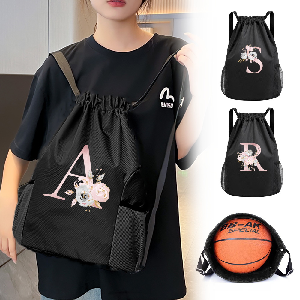 Black drawstring bag, gym back - Drawstring Gym Bag 리뷰 및 가격