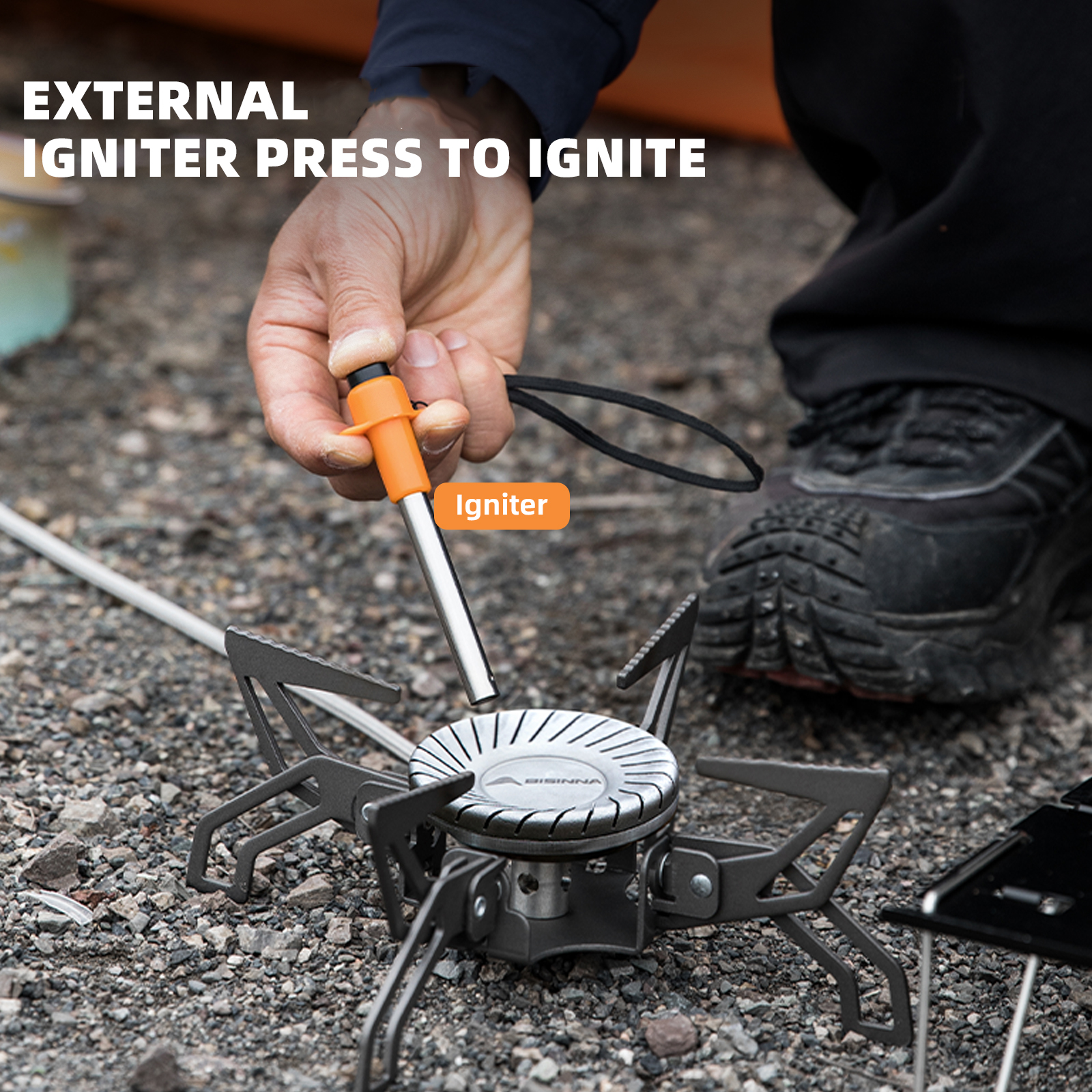 BISINNA Camping Stove 4000W Hi - Foldable Backpack Small 리뷰 및 가격