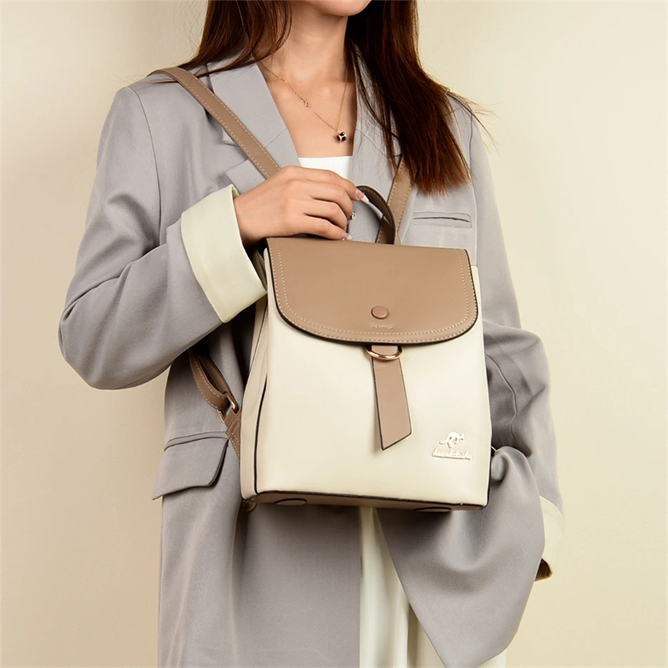 2024 High Quality Fashion Prin - Leather Backpack Vintage 리뷰 및 가격