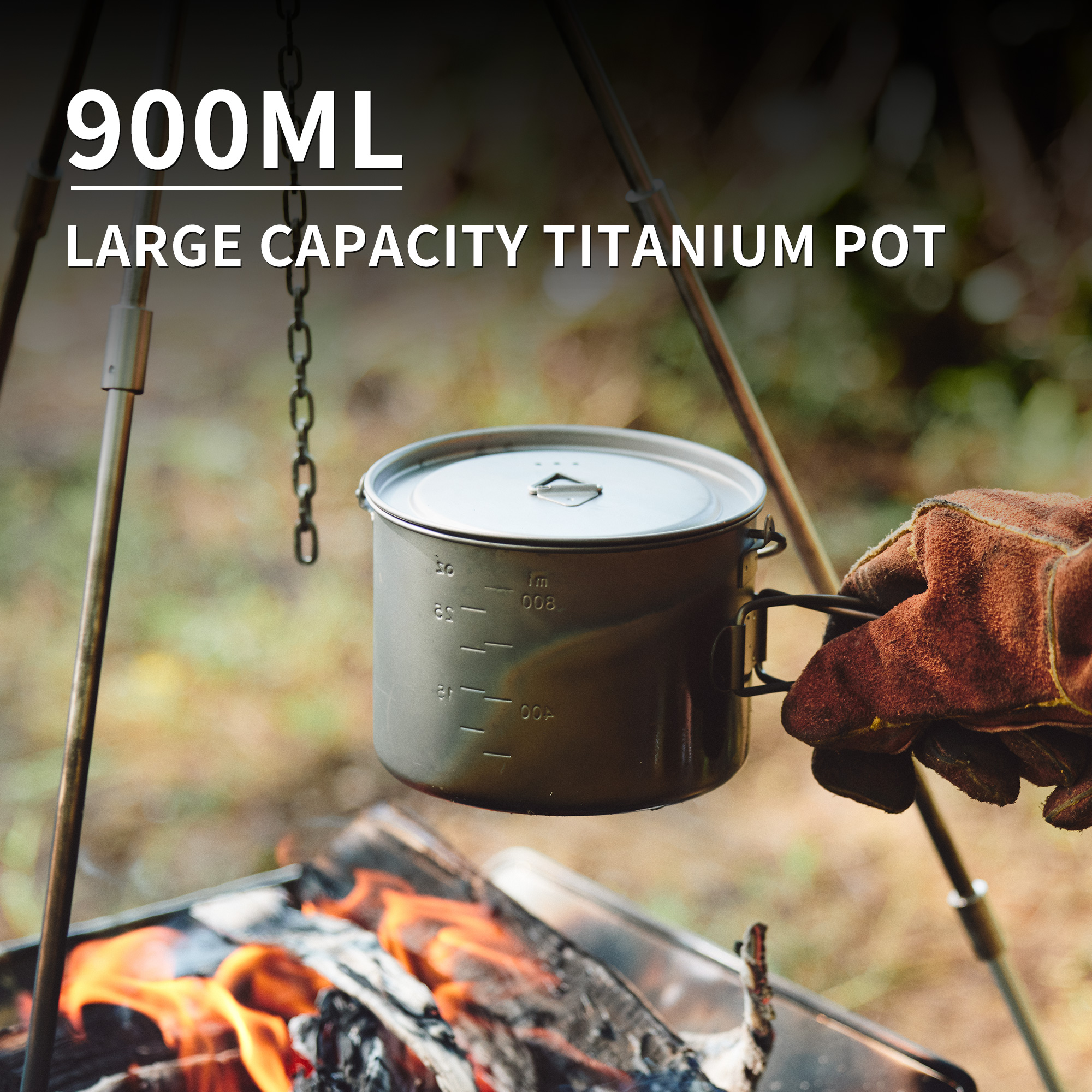 Naturehike 900ml Titanium Pot  - Foldable Backpack Small 리뷰 및 가격