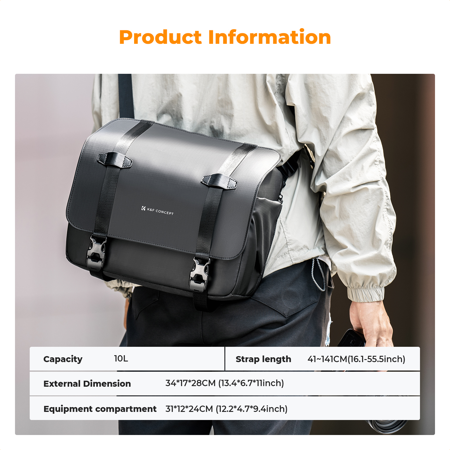 K&F CONCEPT 10L Camera Sling B - Sling Backpack Shoulder 리뷰 및 가격