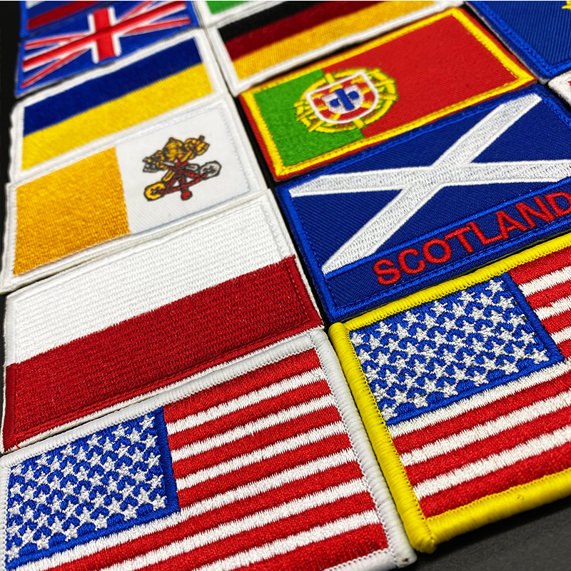Country Flag Embroidered hook  - Rucksack Military Style 리뷰 및 가격