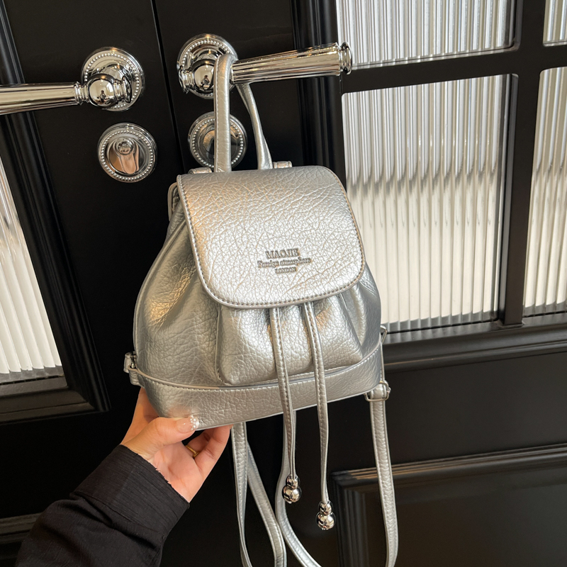 Solid Small String Backpacks P - Leather Backpack Vintage 리뷰 및 가격