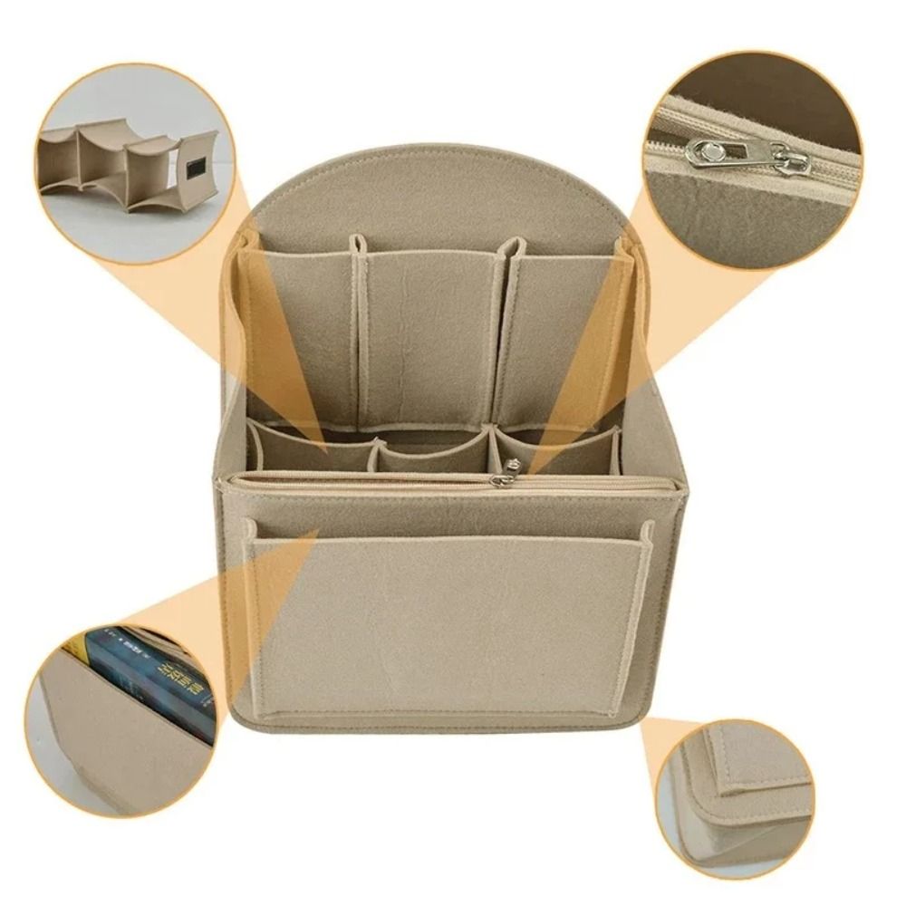 Makeup Organizer Felt Insert B - Backpack Insert Organizer 리뷰 및 가격