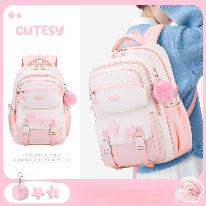 Cute Girls School Backpack Pin - School Backpack Teen 리뷰 및 가격