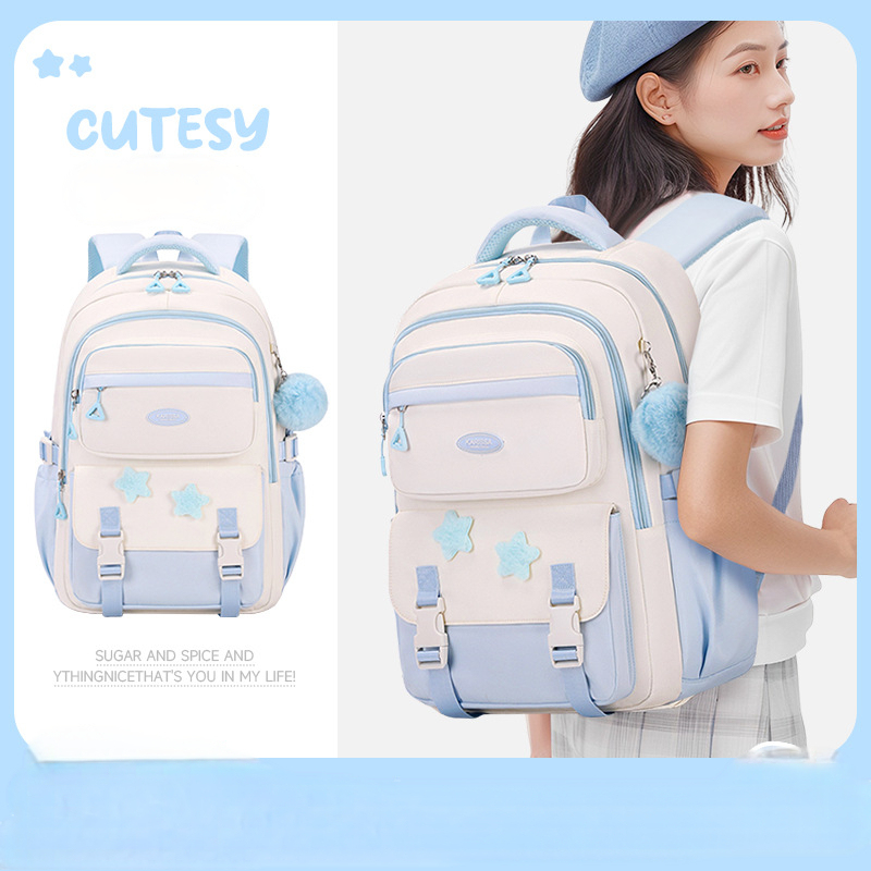Cute Girls School Backpack Pin - School Backpack Teen 리뷰 및 가격