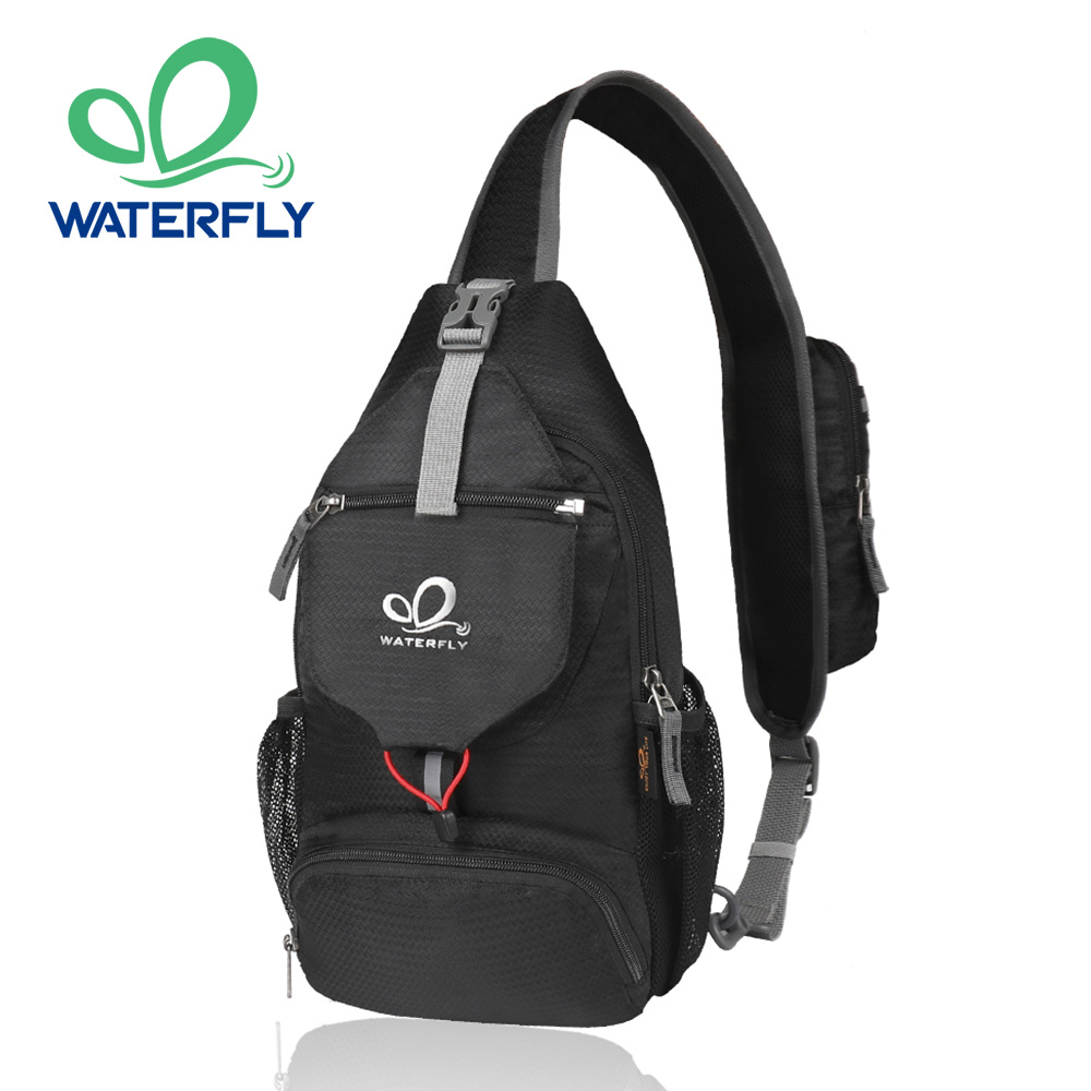 WATERFLY Chest Bag Shoulder Sm - Sling Backpack Shoulder 리뷰 및 가격
