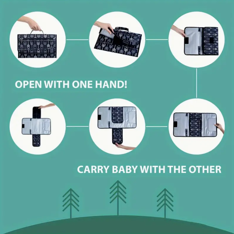 Portable Changing Pad for Diap - Backpack Diaper Bag 리뷰 및 가격