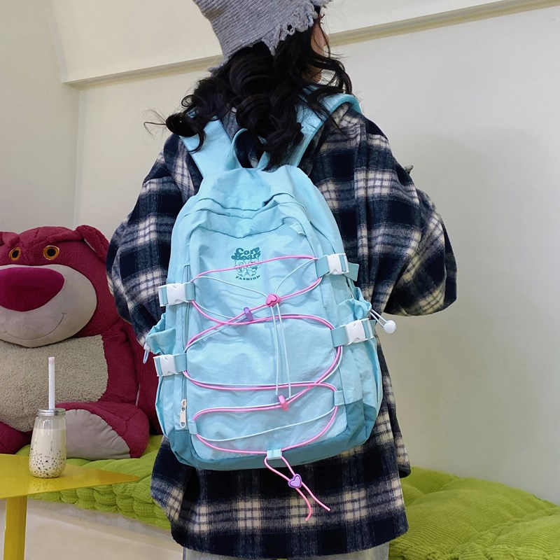 LEFTSIDE Women's Nylon Backpac - School Backpack Teen 리뷰 및 가격