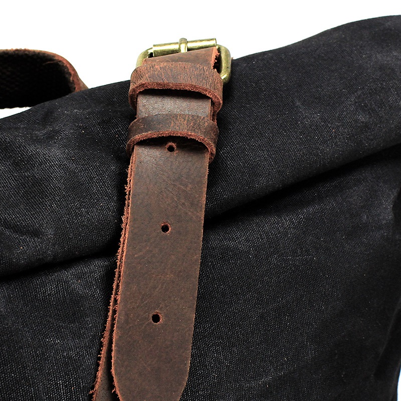 Retro Canvas Leather Backpacks - Leather Backpack Vintage 리뷰 및 가격
